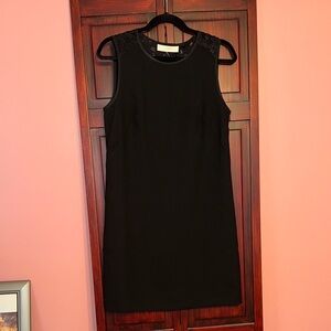 LOFT Elegant Black Mini Dress